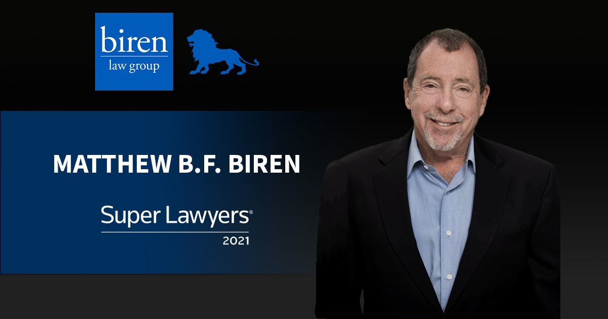 Super Lawyers Matt Biren